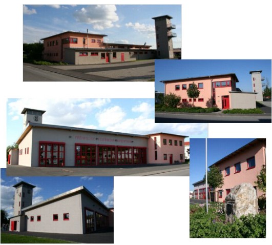 Das Feuerwehrzentrum des Marktes Wiesentheid Das Feuerwehrhaus